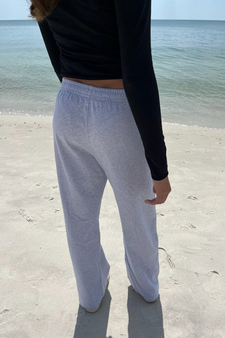 Anastasia Sweatpants | Light Silver