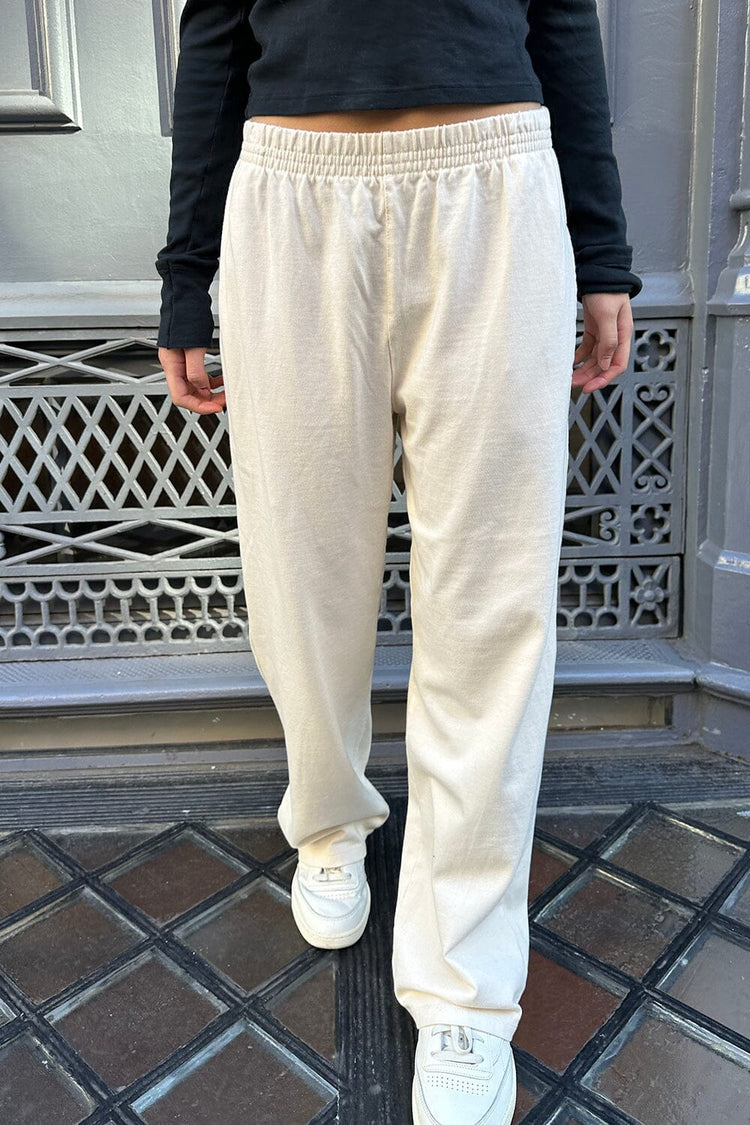 Anastasia Sweatpants | Ivory