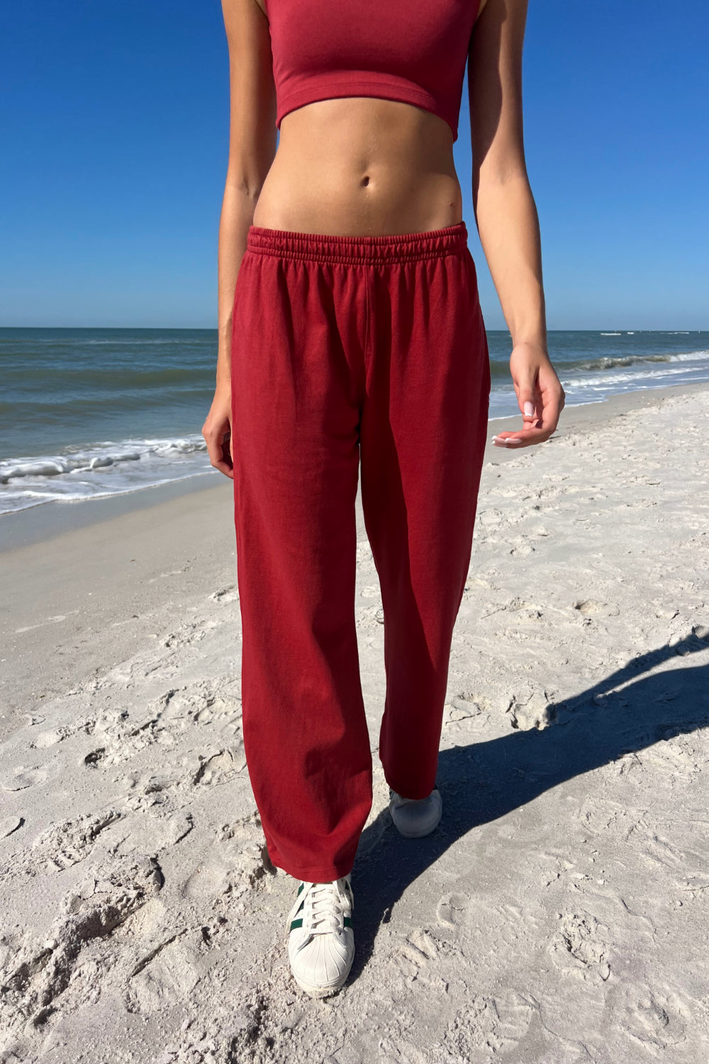 Anastasia Sweatpants | Red / S/M