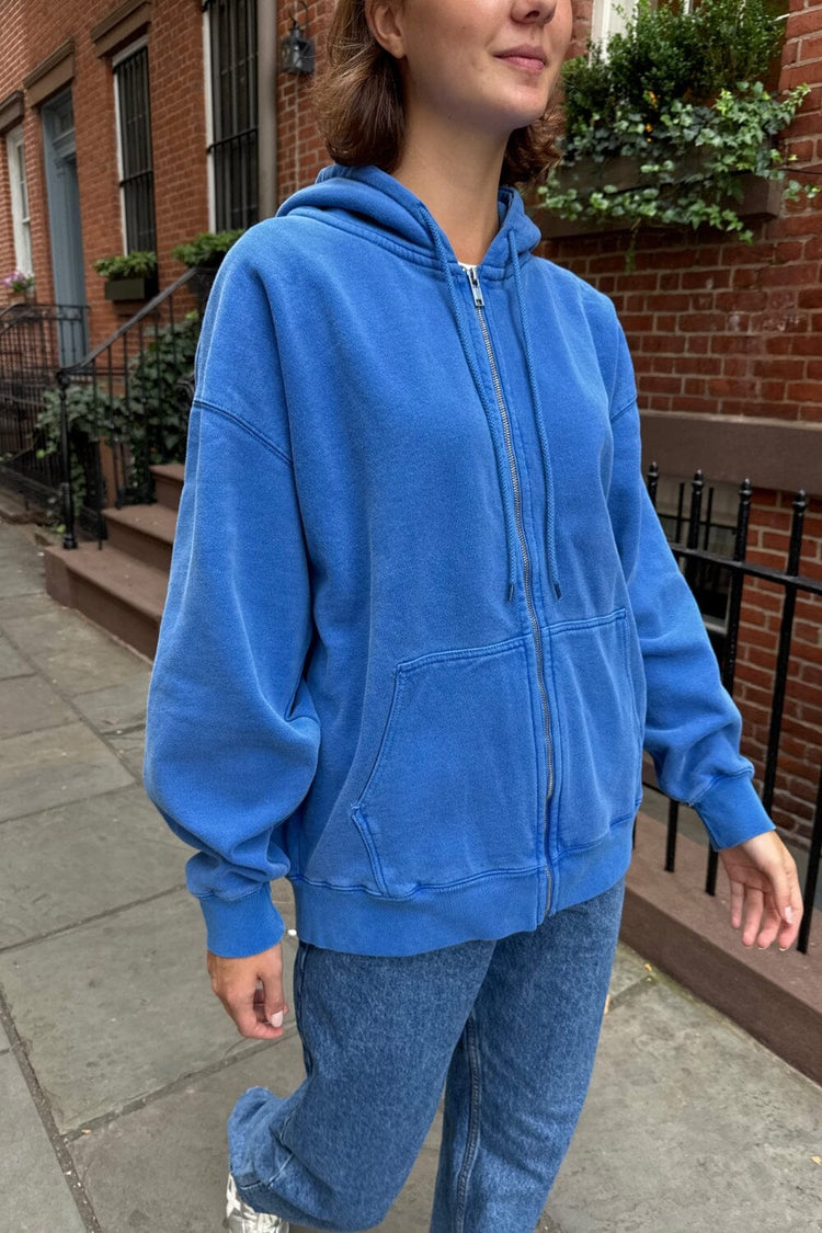 Christy Hoodie | Steel Blue / Oversized Fit