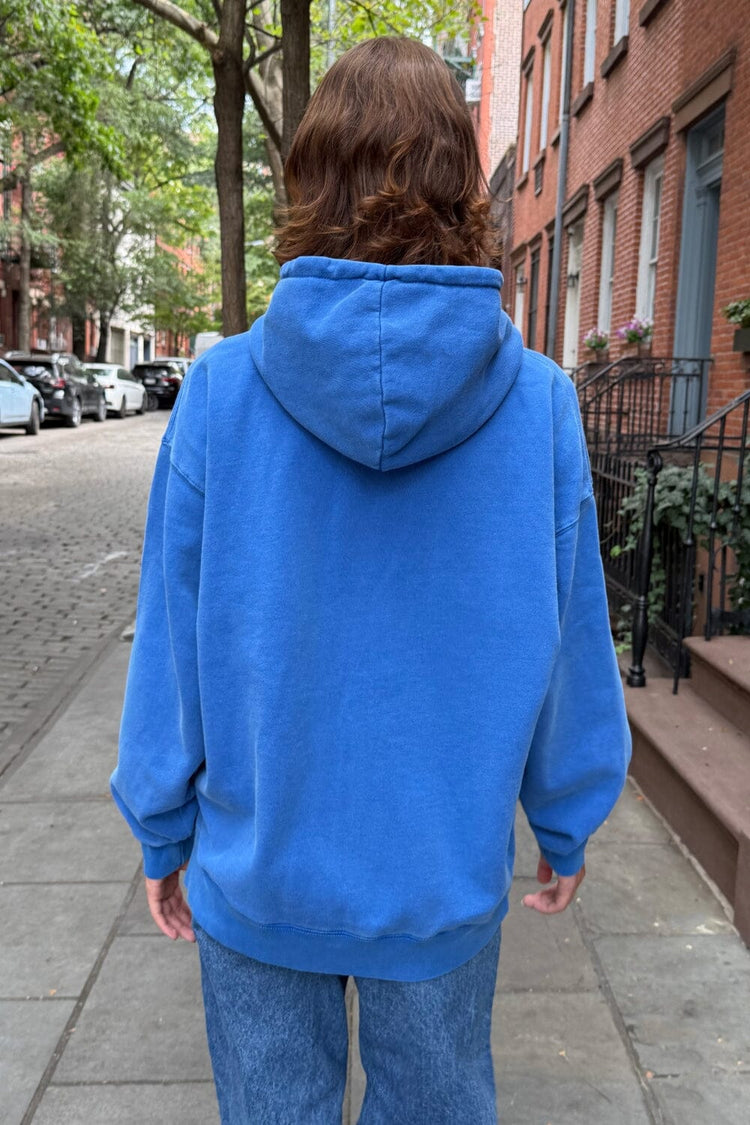 Christy Hoodie | Steel Blue / Oversized Fit