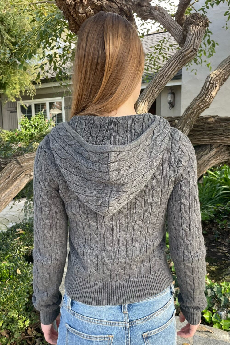 Alana Wool Sweater | Charcoal / XS/S