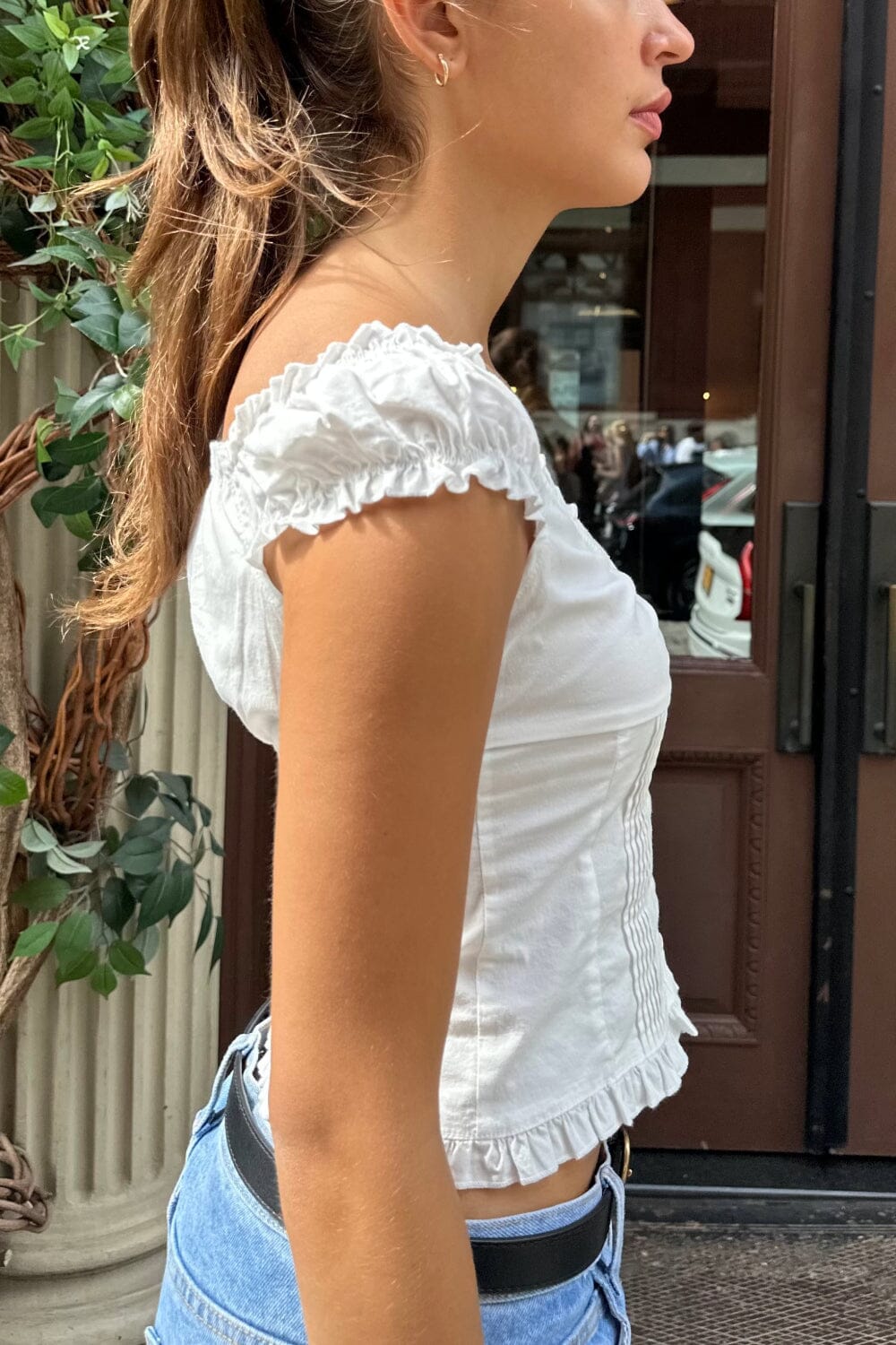 Elena Top | White / XS/S