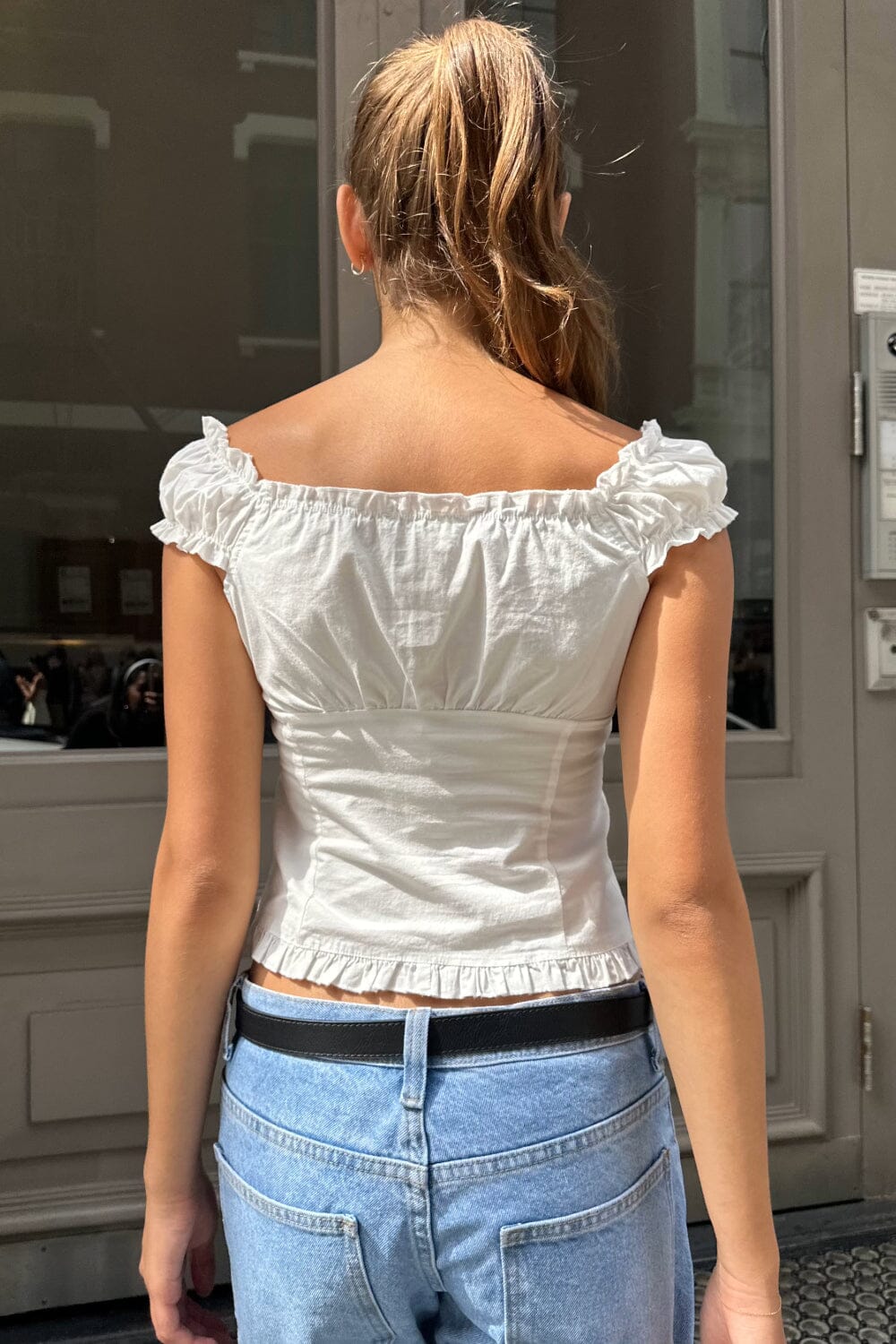 Elena Top | White / XS/S