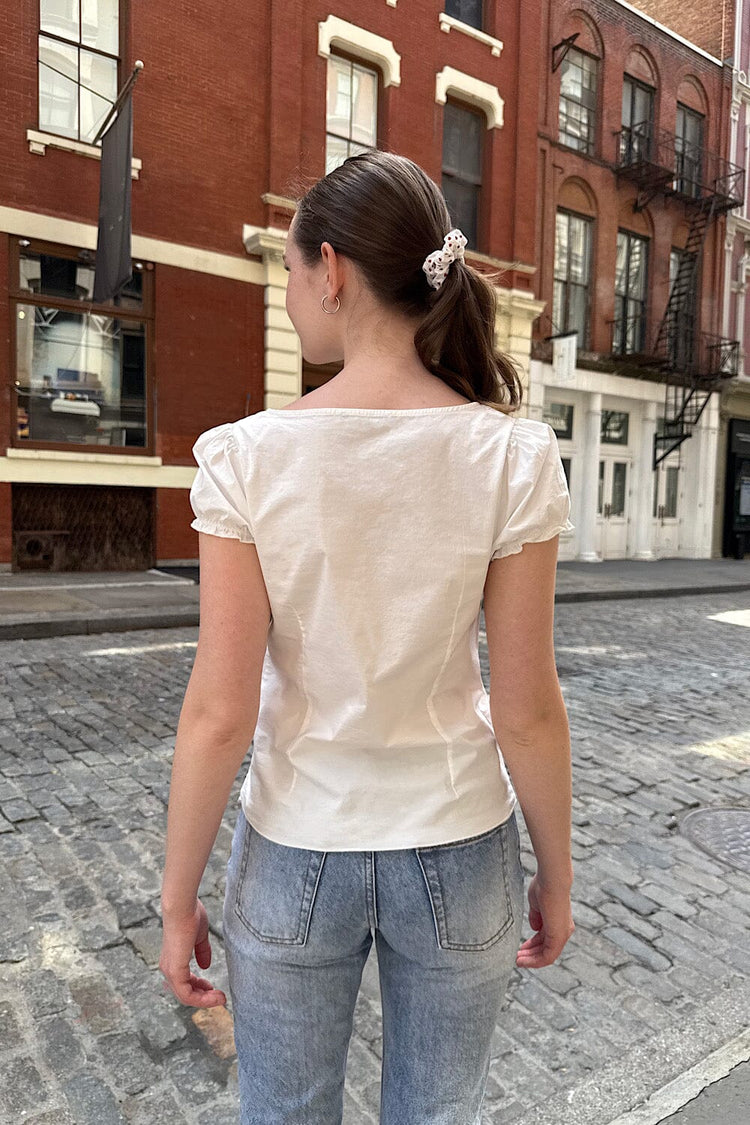 Odette Lace Top | White / S