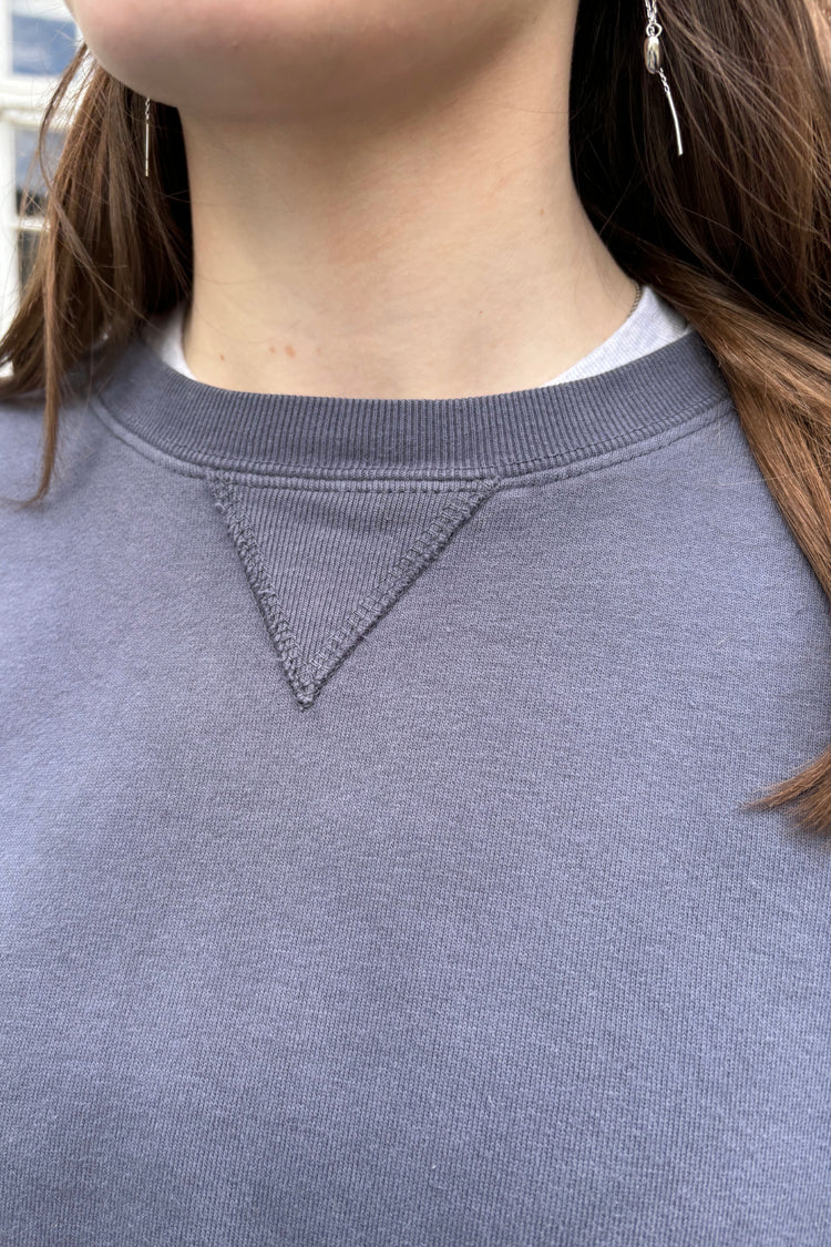 Erica Oversized Sweatshirt | Faded Navy / Oversized Fit