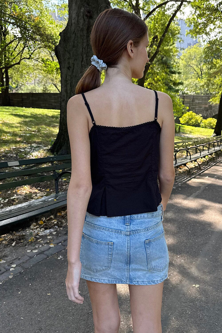 Leila Tank | Black / XS/S