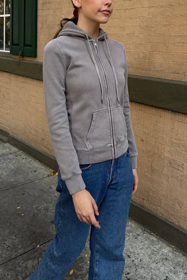 Christy Hoodie | Light Charcoal Grey / XS/S