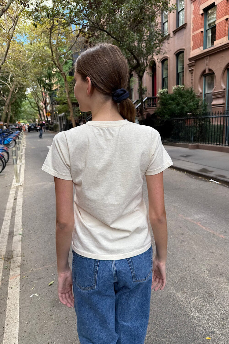 Chloe Southside Guitar Top | Ivory / Regular Fit