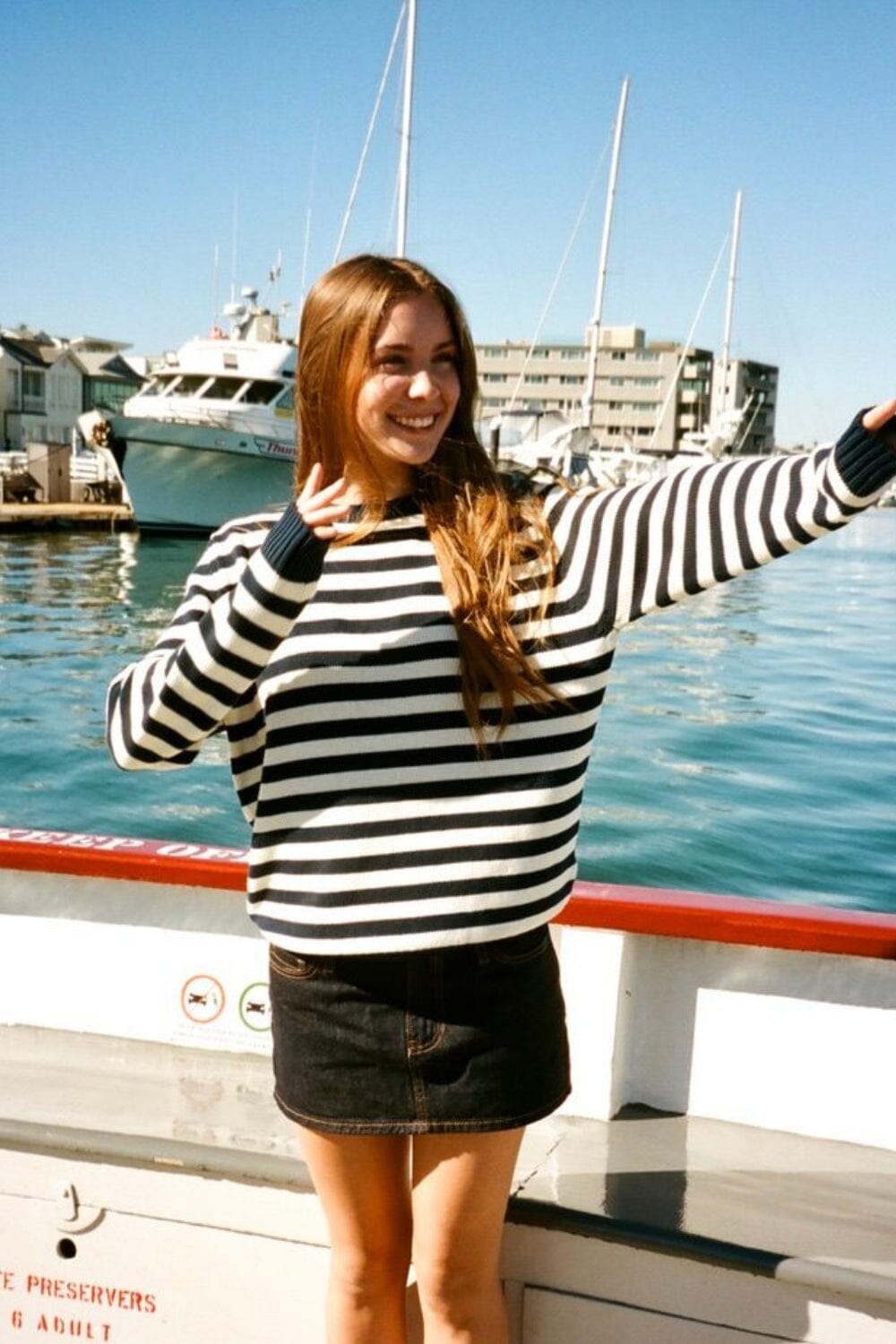 Martha Stripe Sweater – Brandy Melville Europe