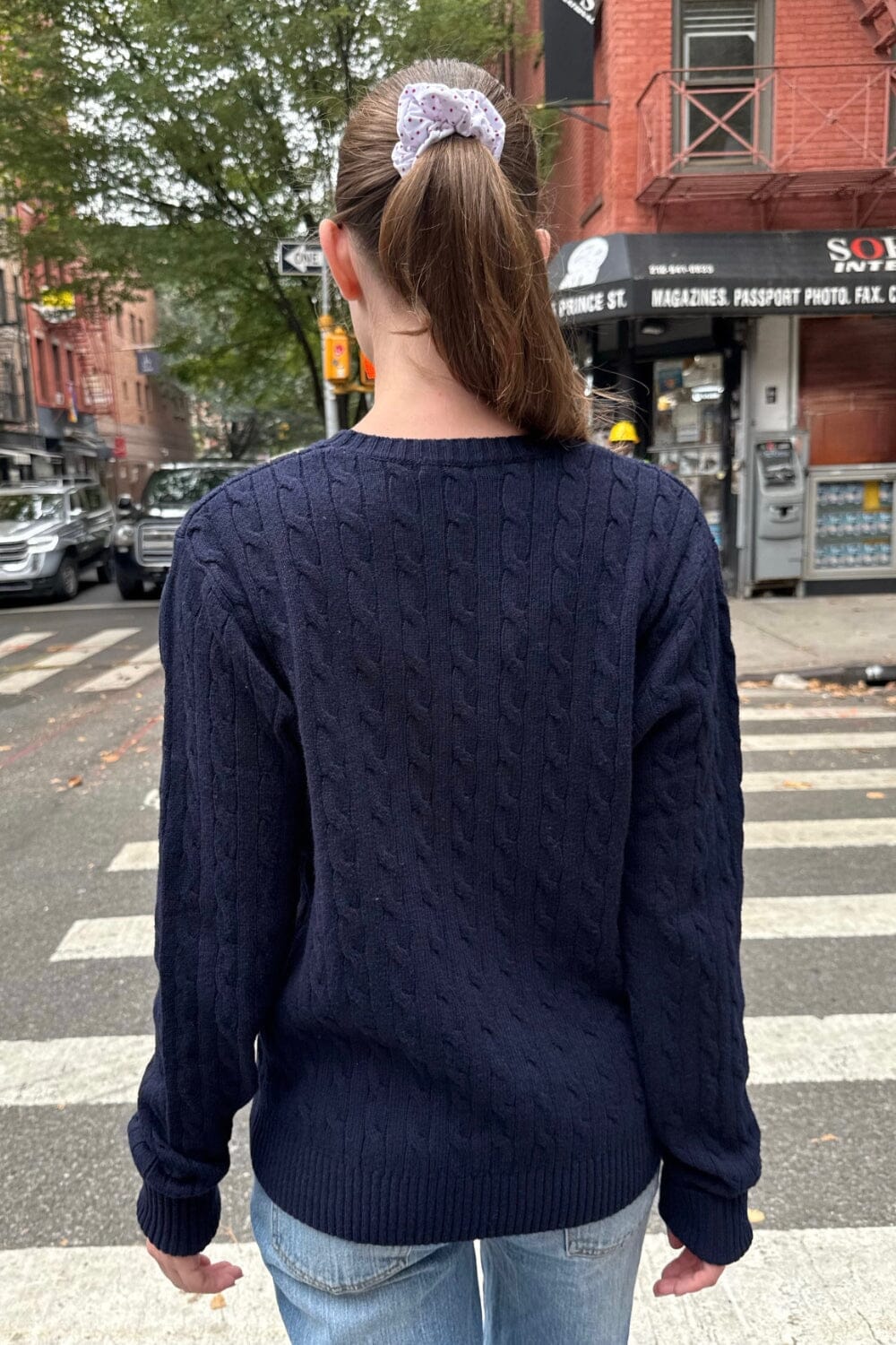 Martha Thick Sweater | Navy Blue / S/M