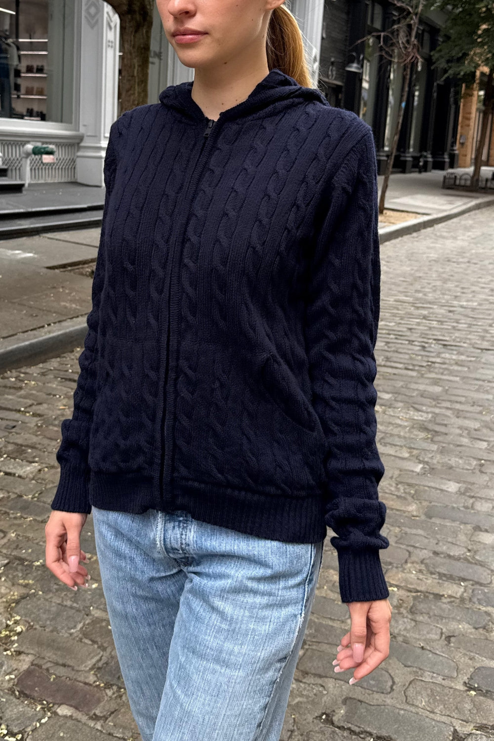 Arna Wool Sweater | Blue Navy / Regular Fit