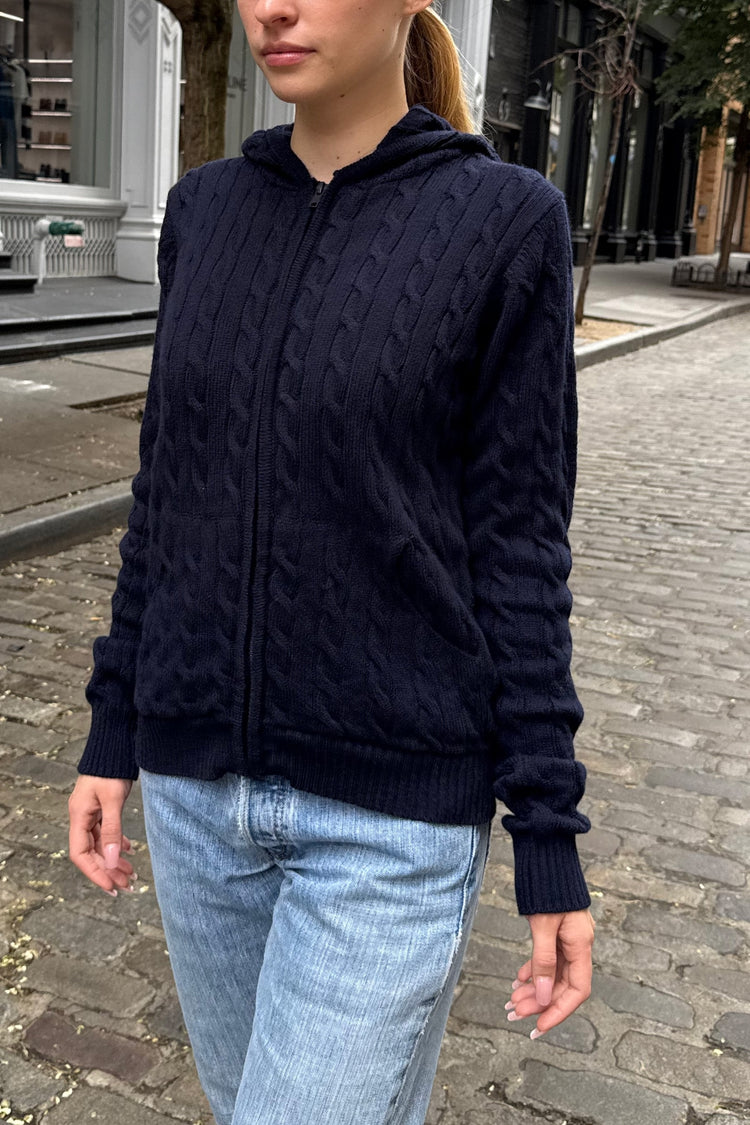 Arna Wool Sweater | Blue Navy / Regular Fit