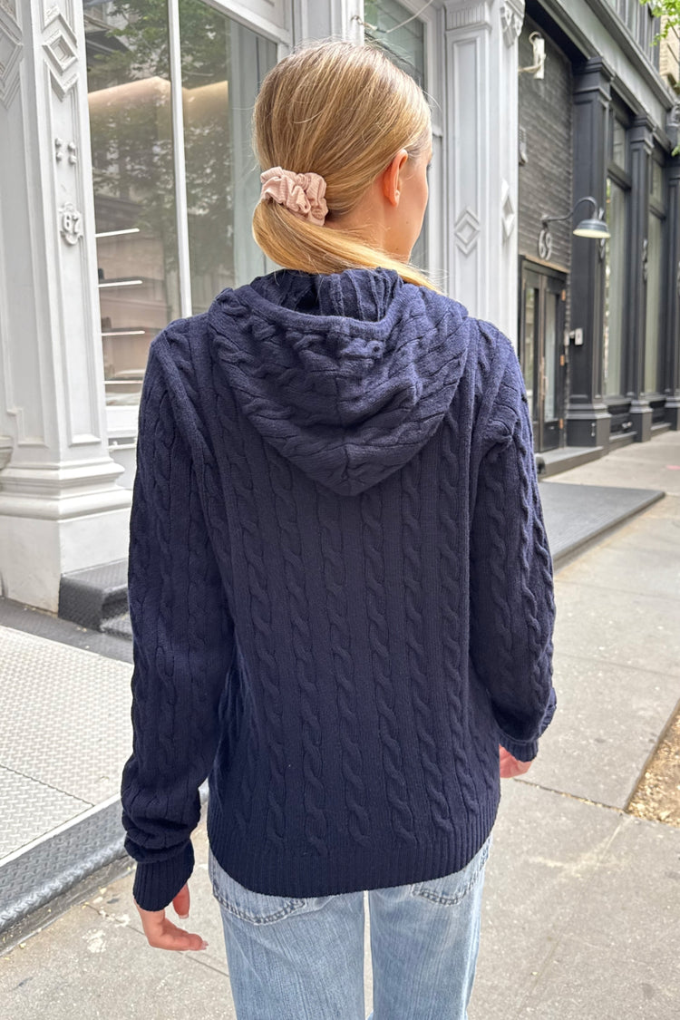 Arna Wool Sweater | Blue Navy / Regular Fit