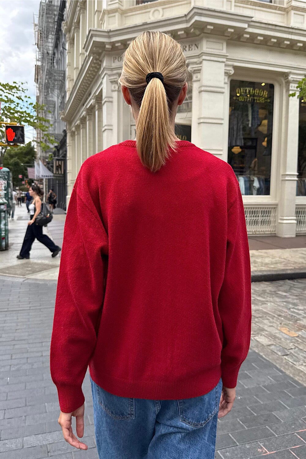 Amalie Cardigan | Red / XS/S