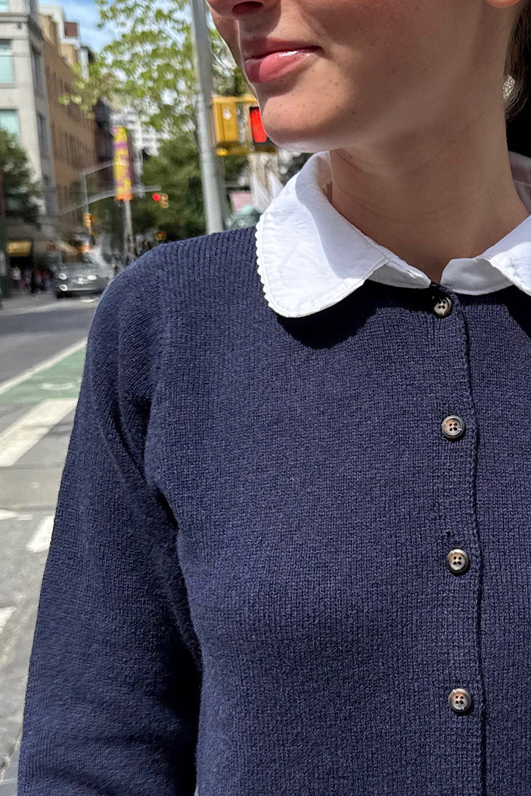Amalie Cardigan | Navy Blue / XS/S