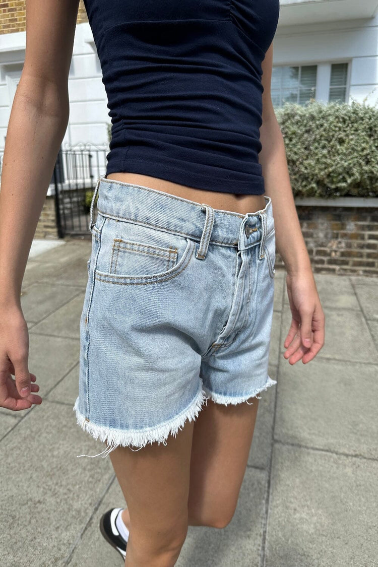 Dannie Denim Shorts | Light Denim / S