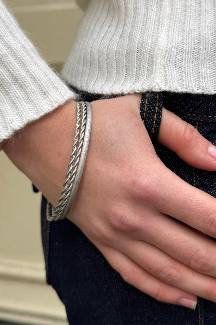 Twist Bracelet | Silver