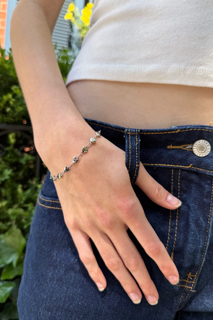 Hearts Bracelets | Silver