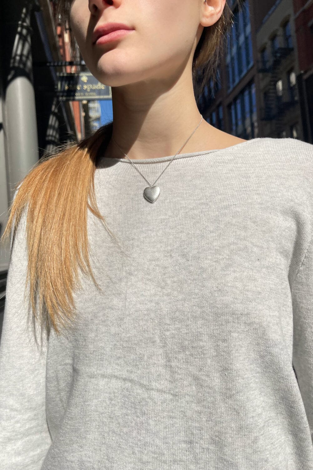 Heart Locket Pendant Necklace – Brandy Melville Europe 