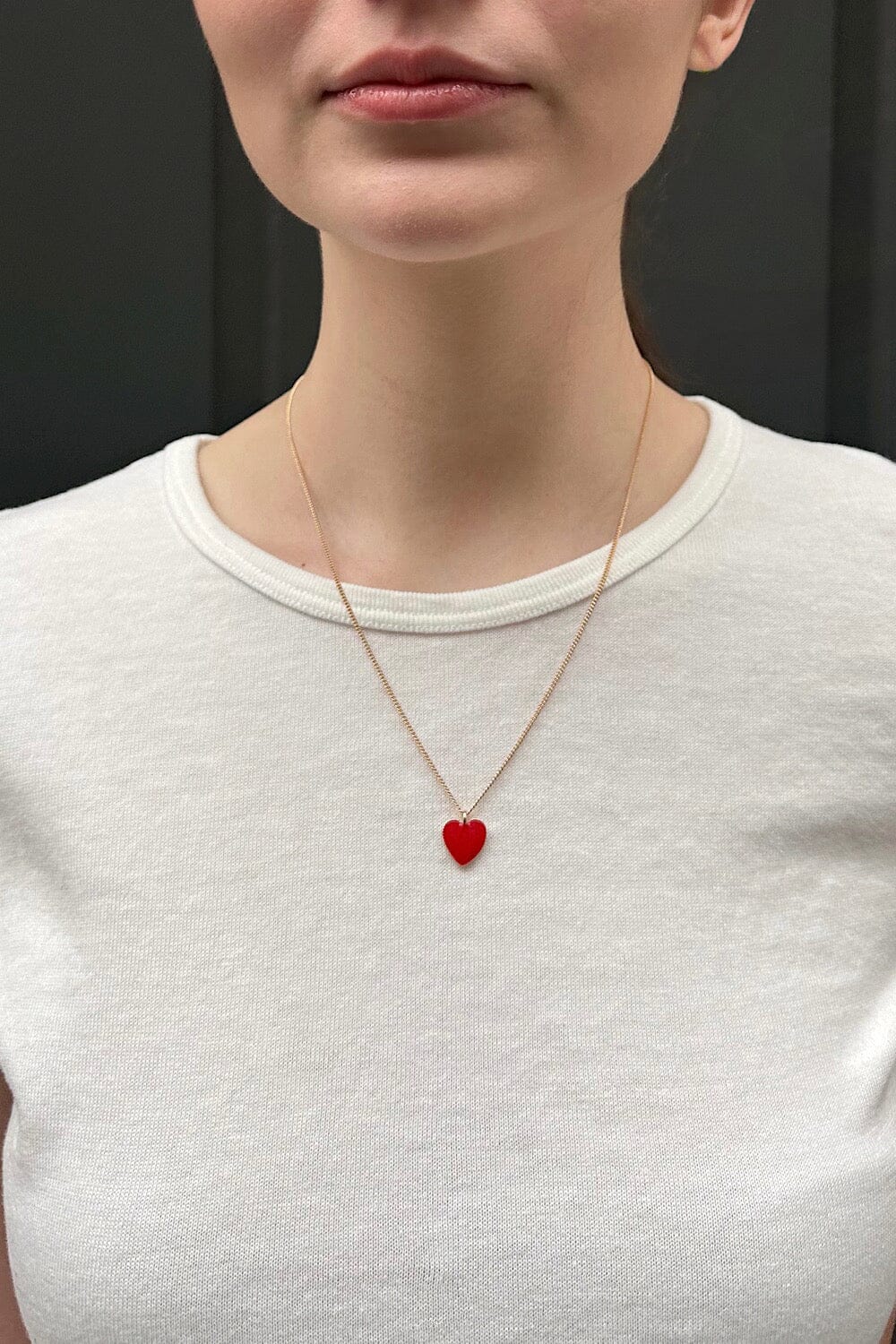 Heart Necklaces | Gold