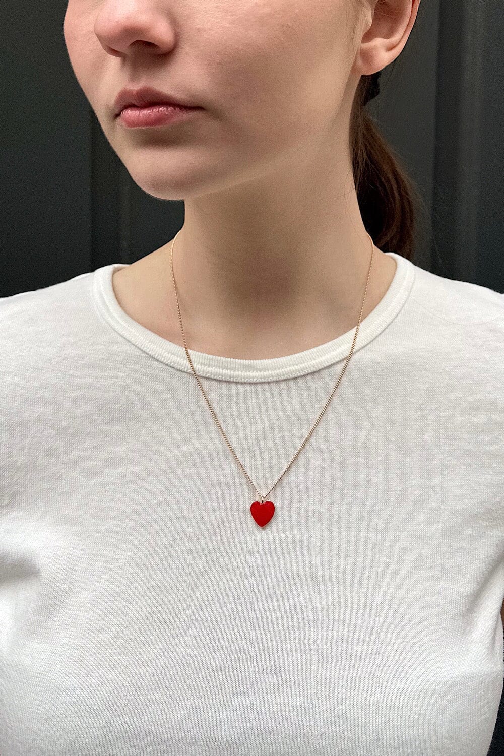 Heart Necklaces | Gold