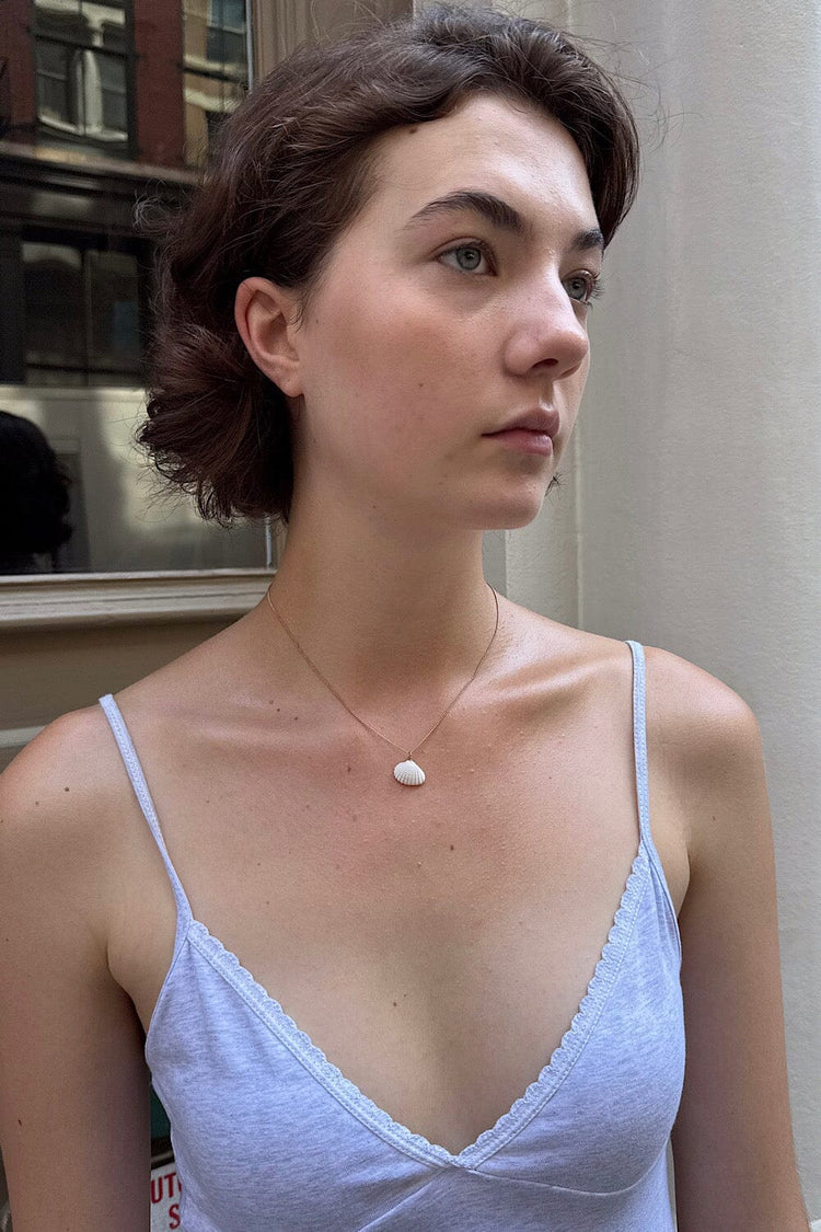 Seashell Necklace | Gold