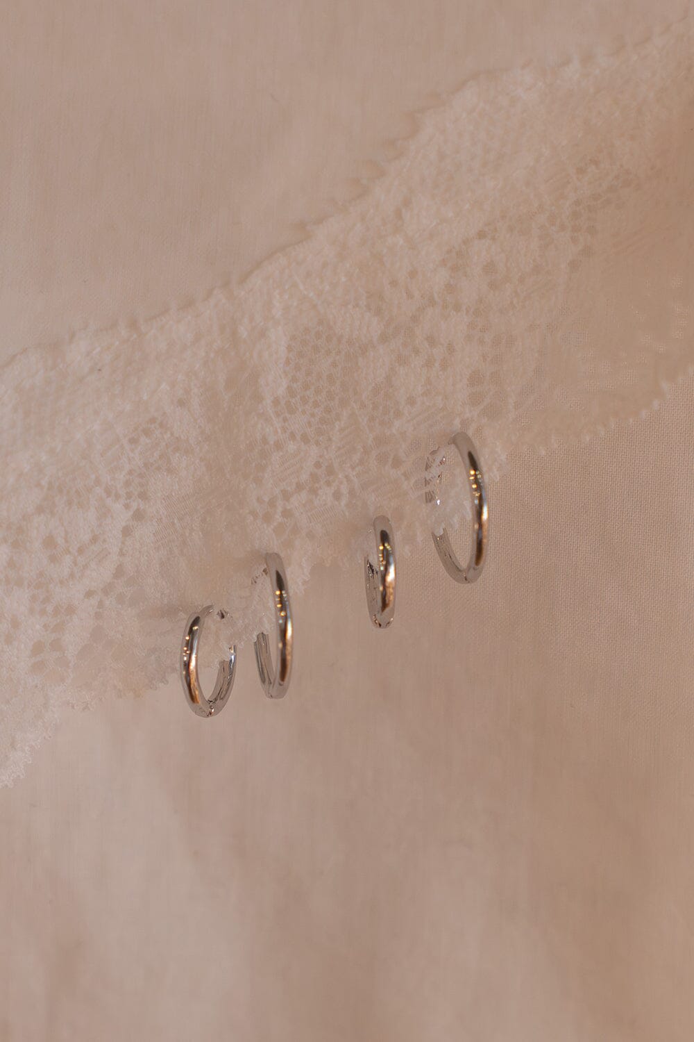 Hoops Earrings Set |