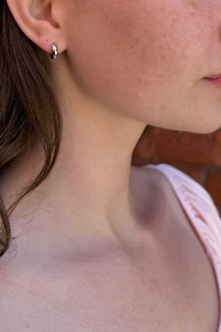 Hoop Earrings | Silver