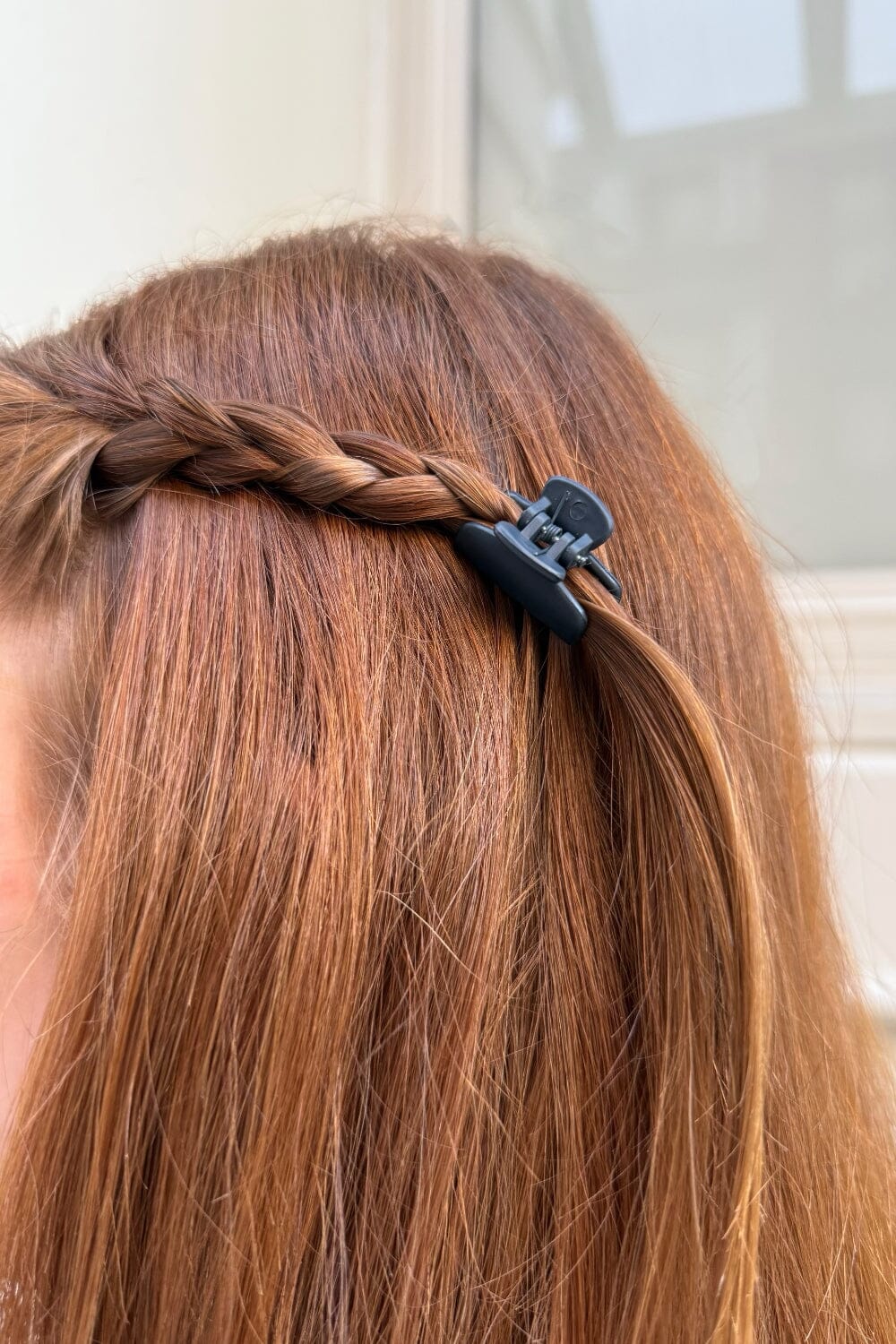 Hair Claw Clip | Navy Blue Black White