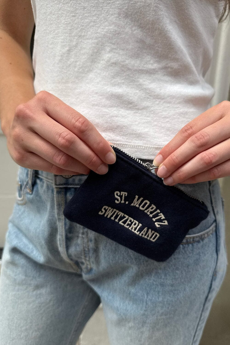 St. Moritz Coin Purse | Navy Blue