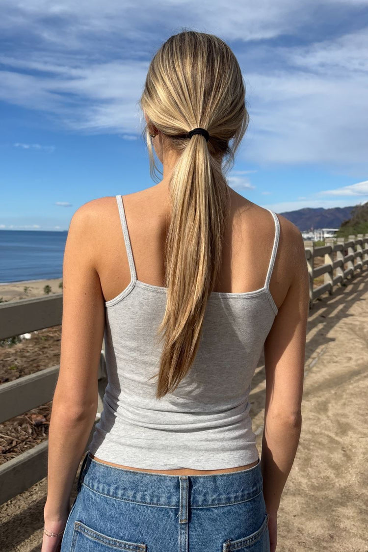 Archie Long Tank | Silver Grey / S