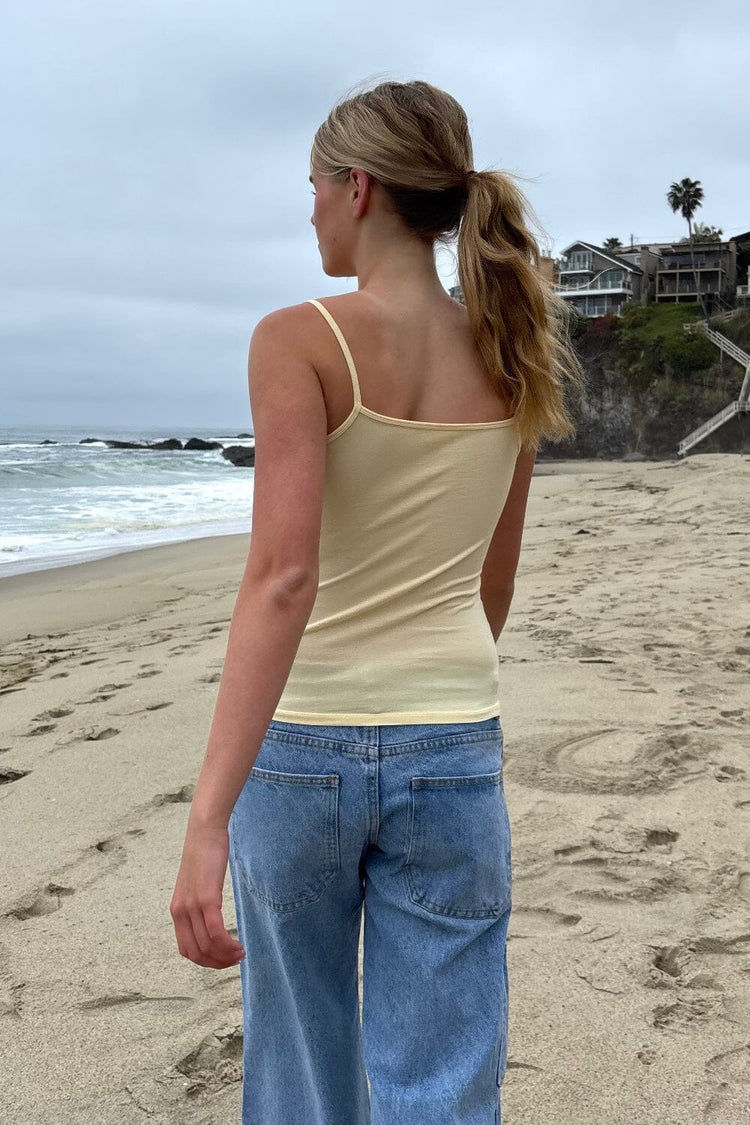 Archie Tank | Pastel Yellow / XS/S