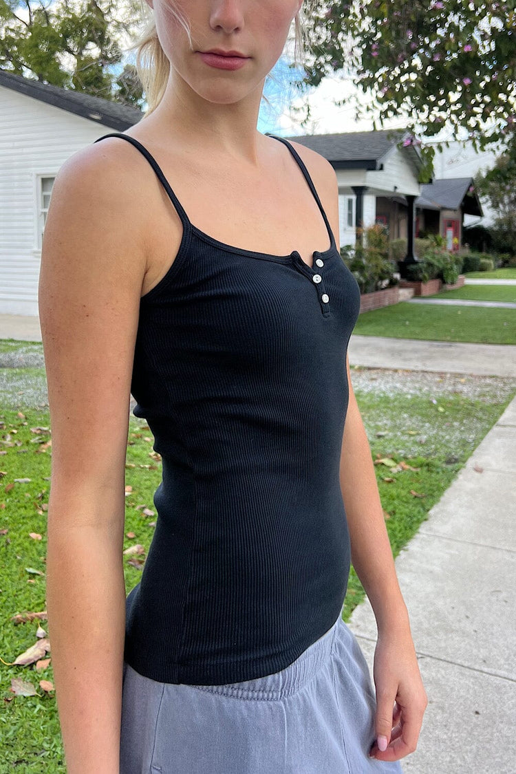 Amaya Tank | Black / Regular Fit