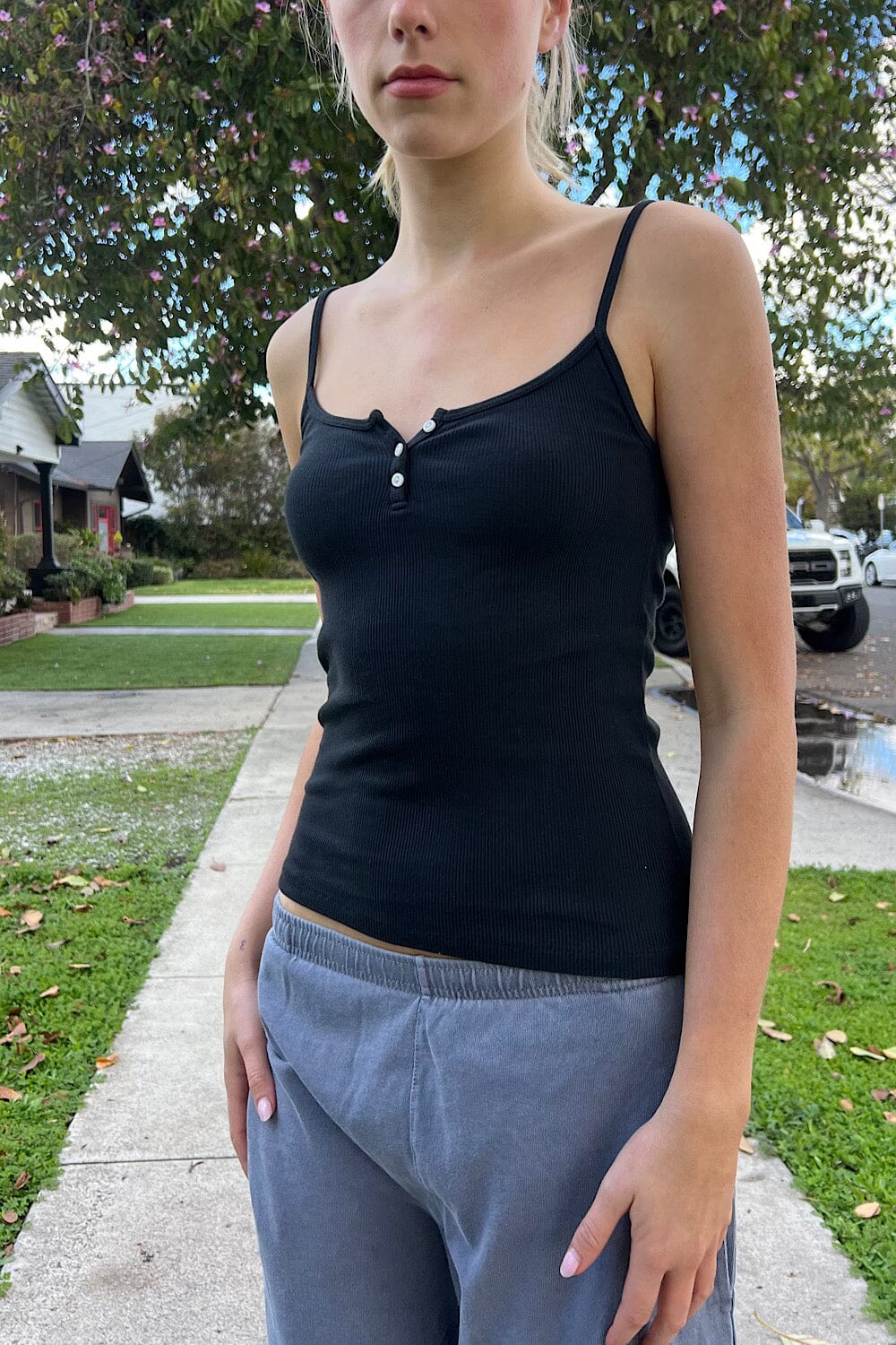 Amaya Tank | Black / Regular Fit