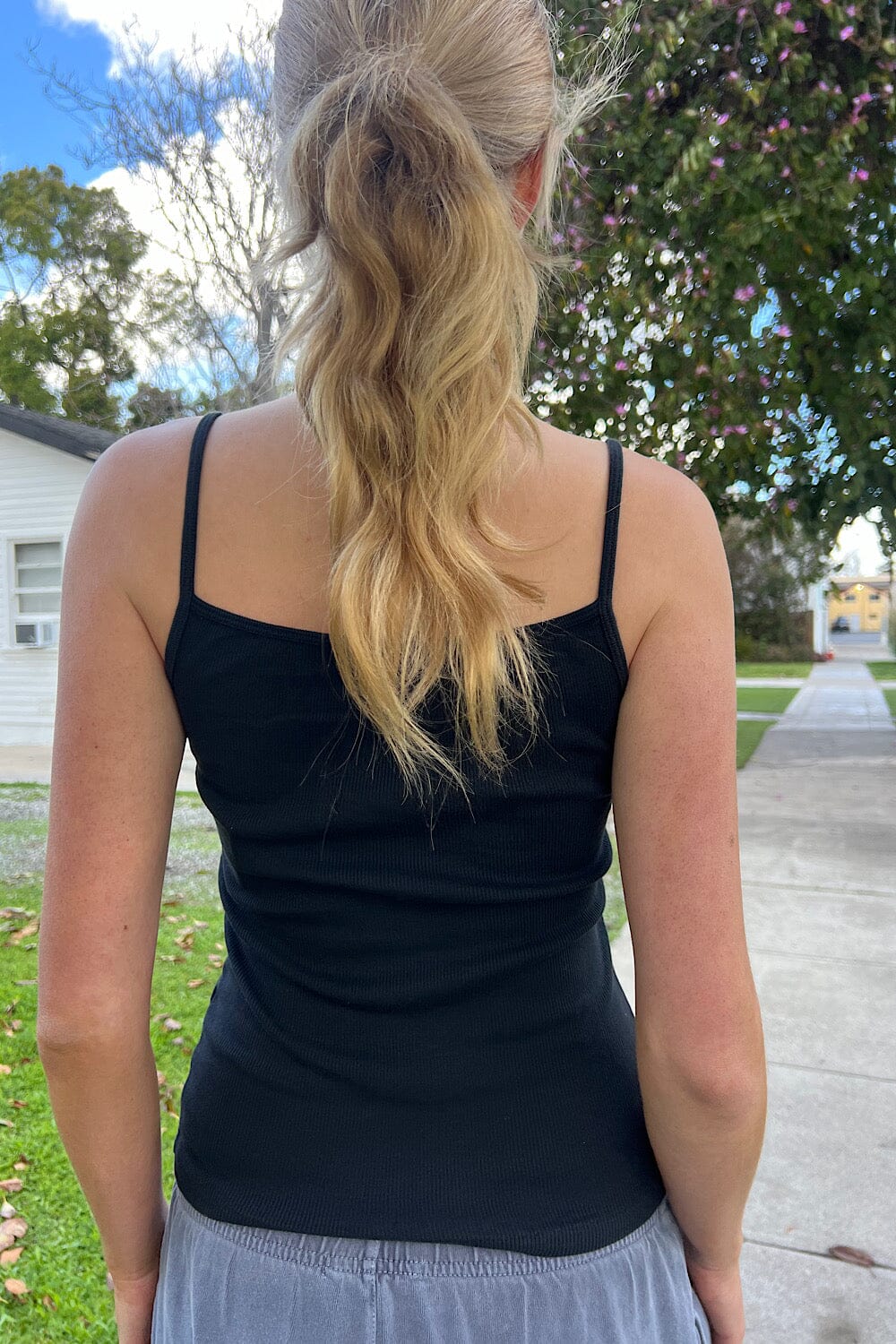 Amaya Tank | Black / Regular Fit