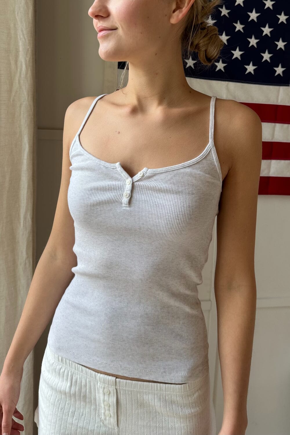 Amaya Tank | Silver Grey / Regular Fit