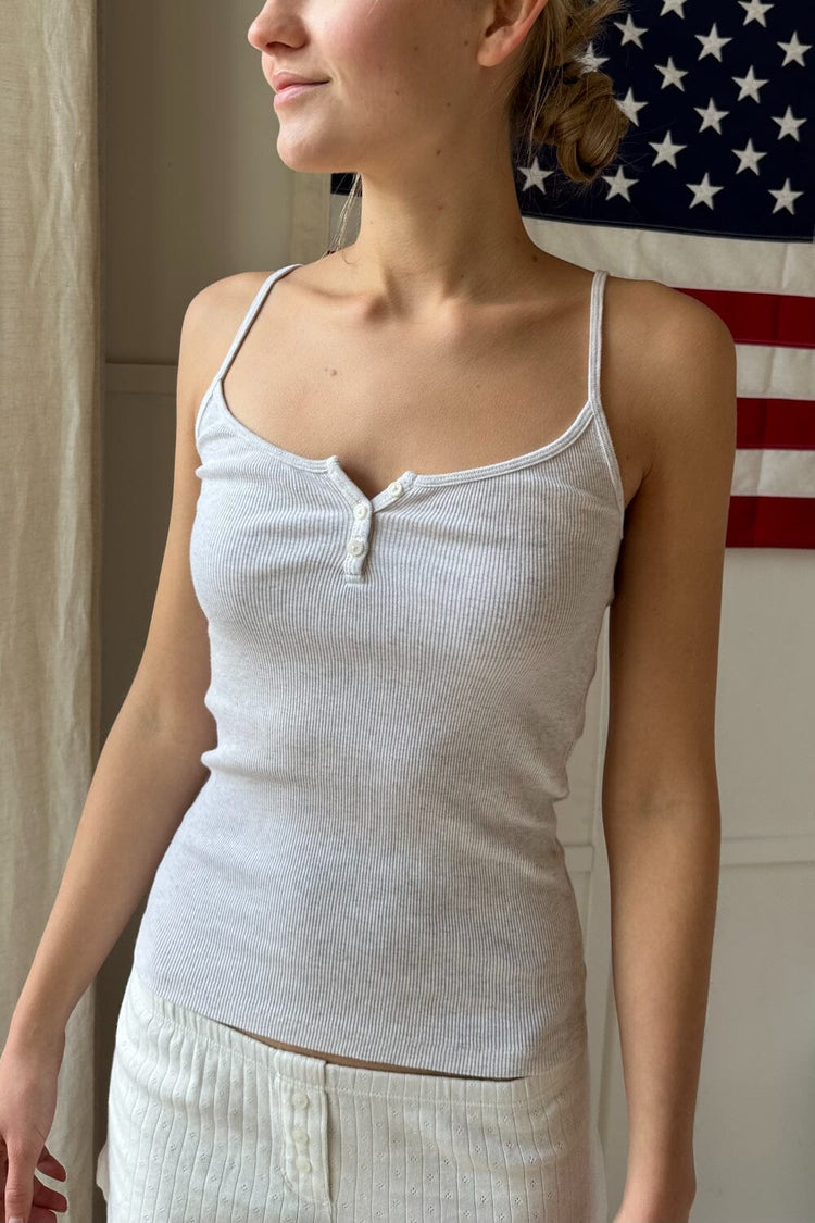 Amaya Tank | Silver Grey / Regular Fit