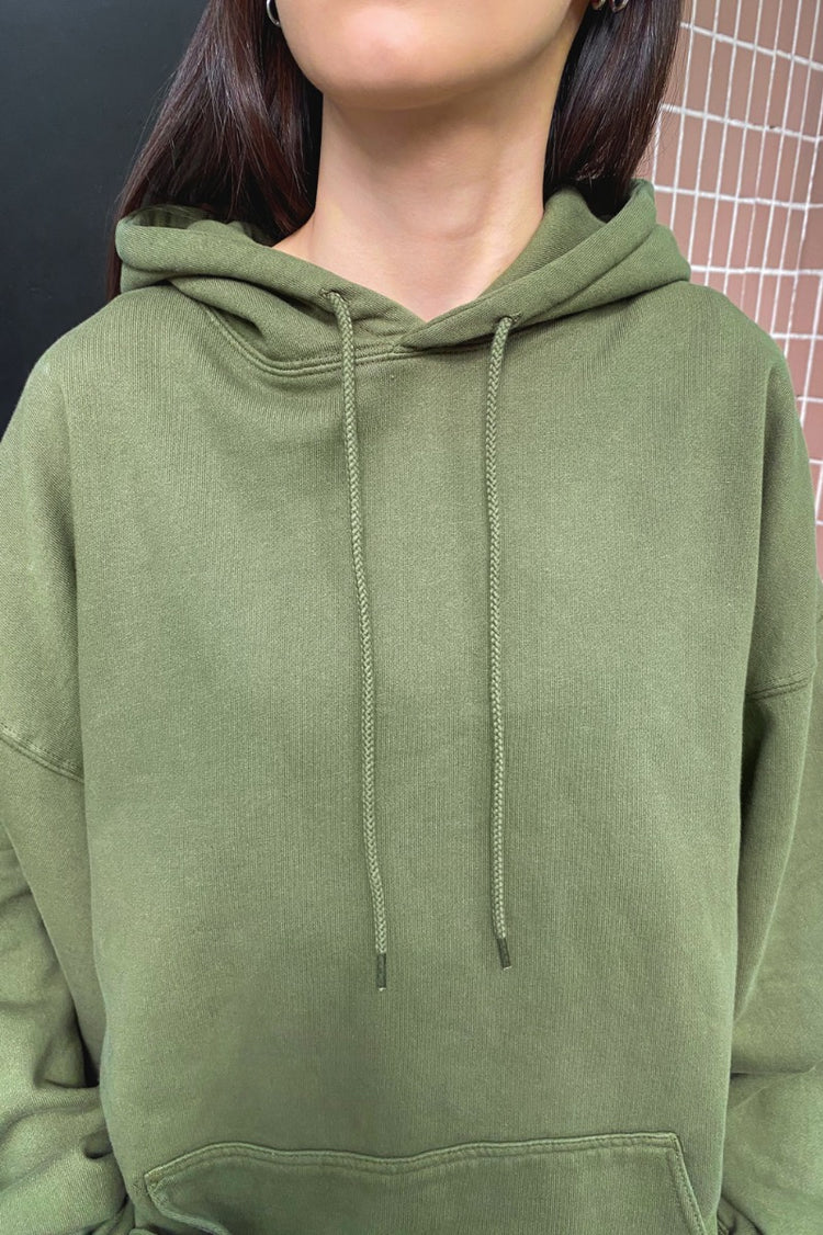 Christy Hoodie | Navy Green / Oversized Fit