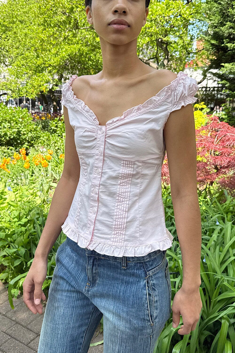 Elena Top | Light Pink / XS/S