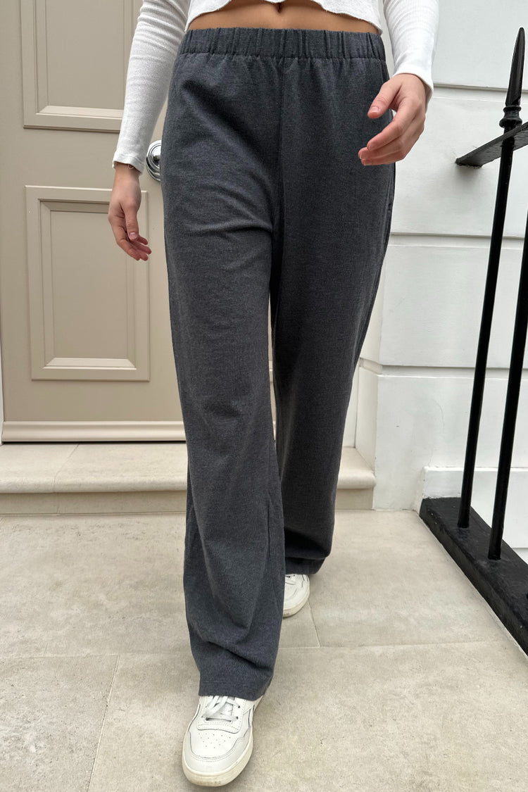 Anastasia Sweatpants | Dark Heather Grey