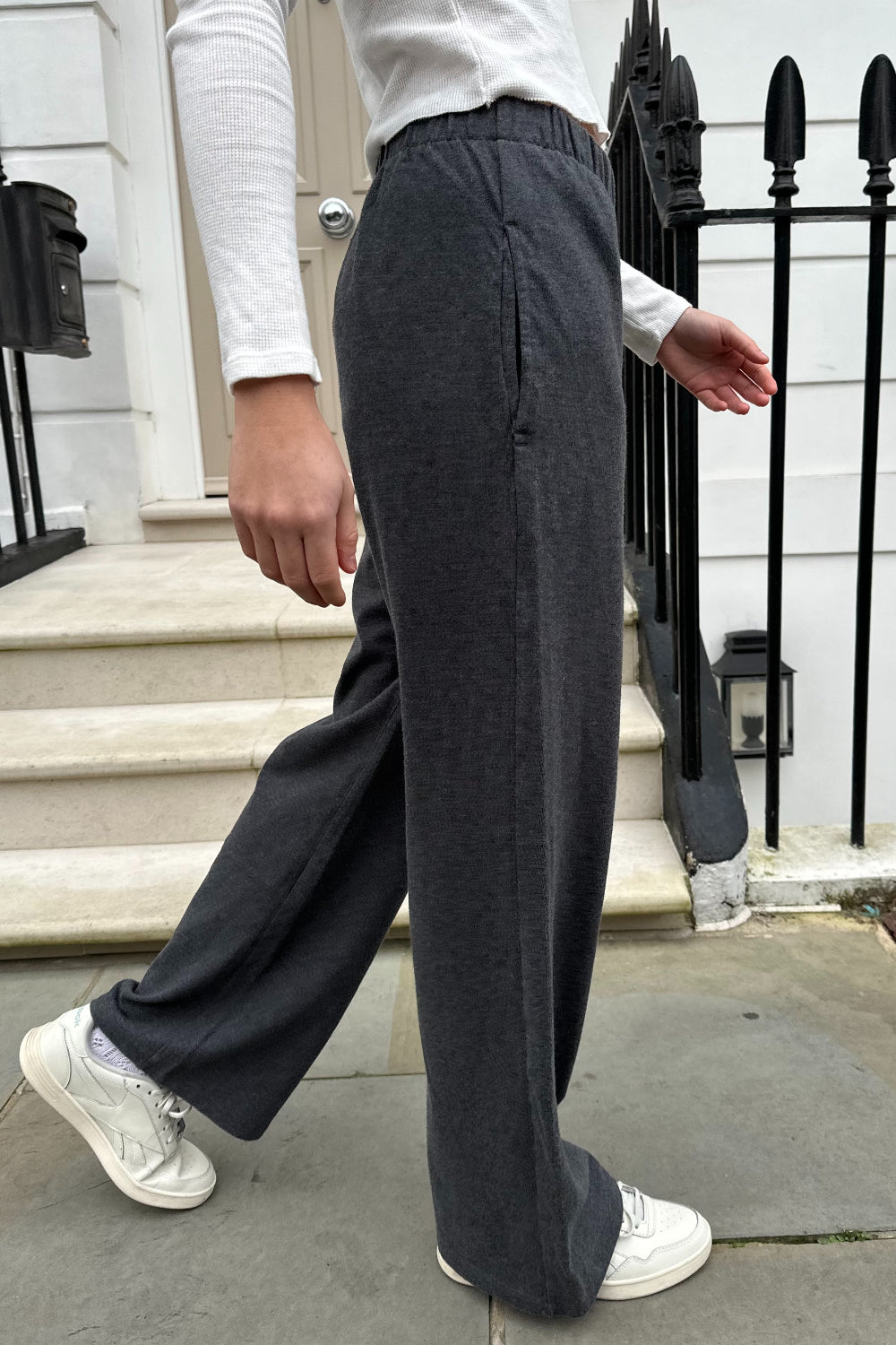 Anastasia Sweatpants | Dark Heather Grey