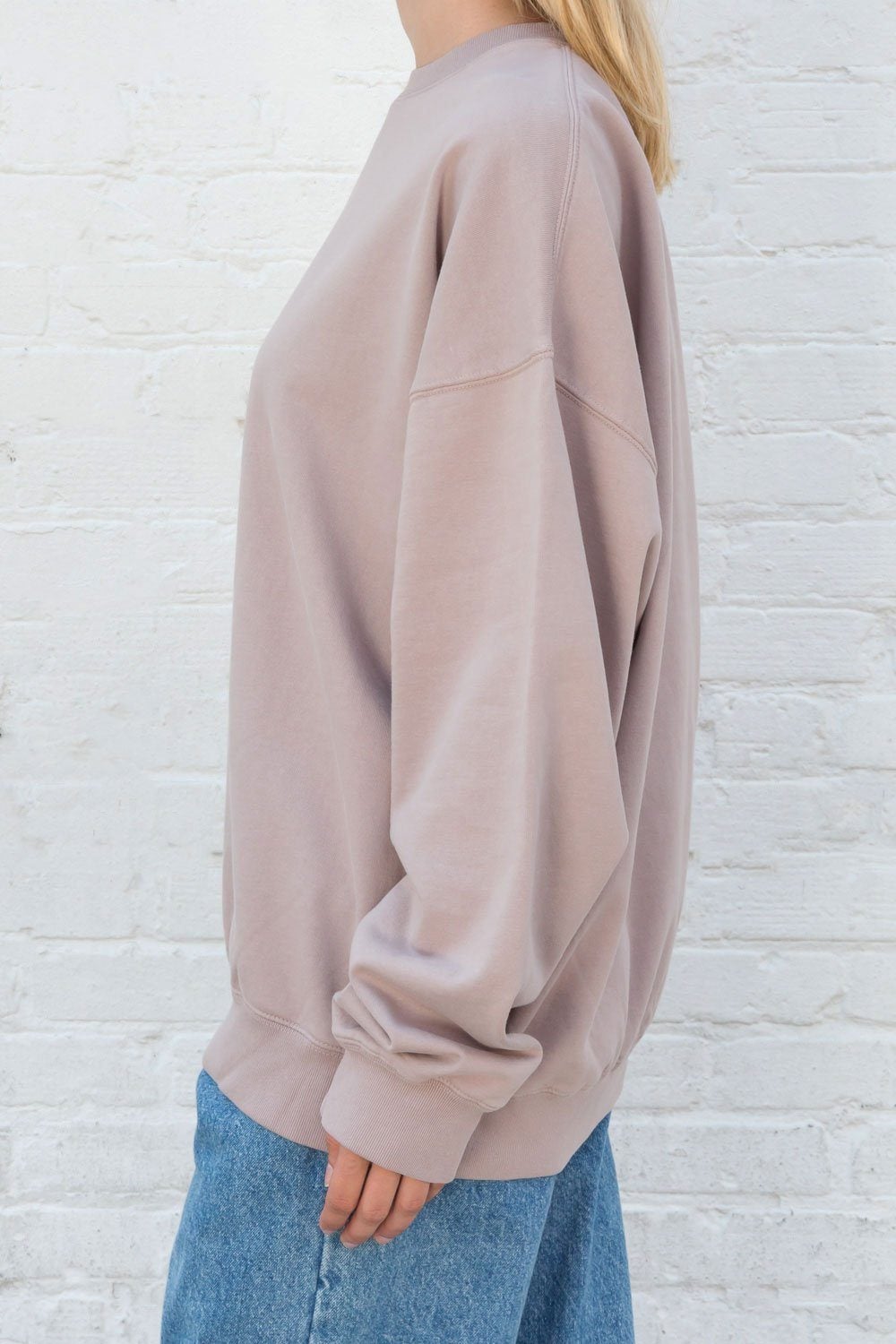 Erica Oversized Sweatshirt | Stone Taupe