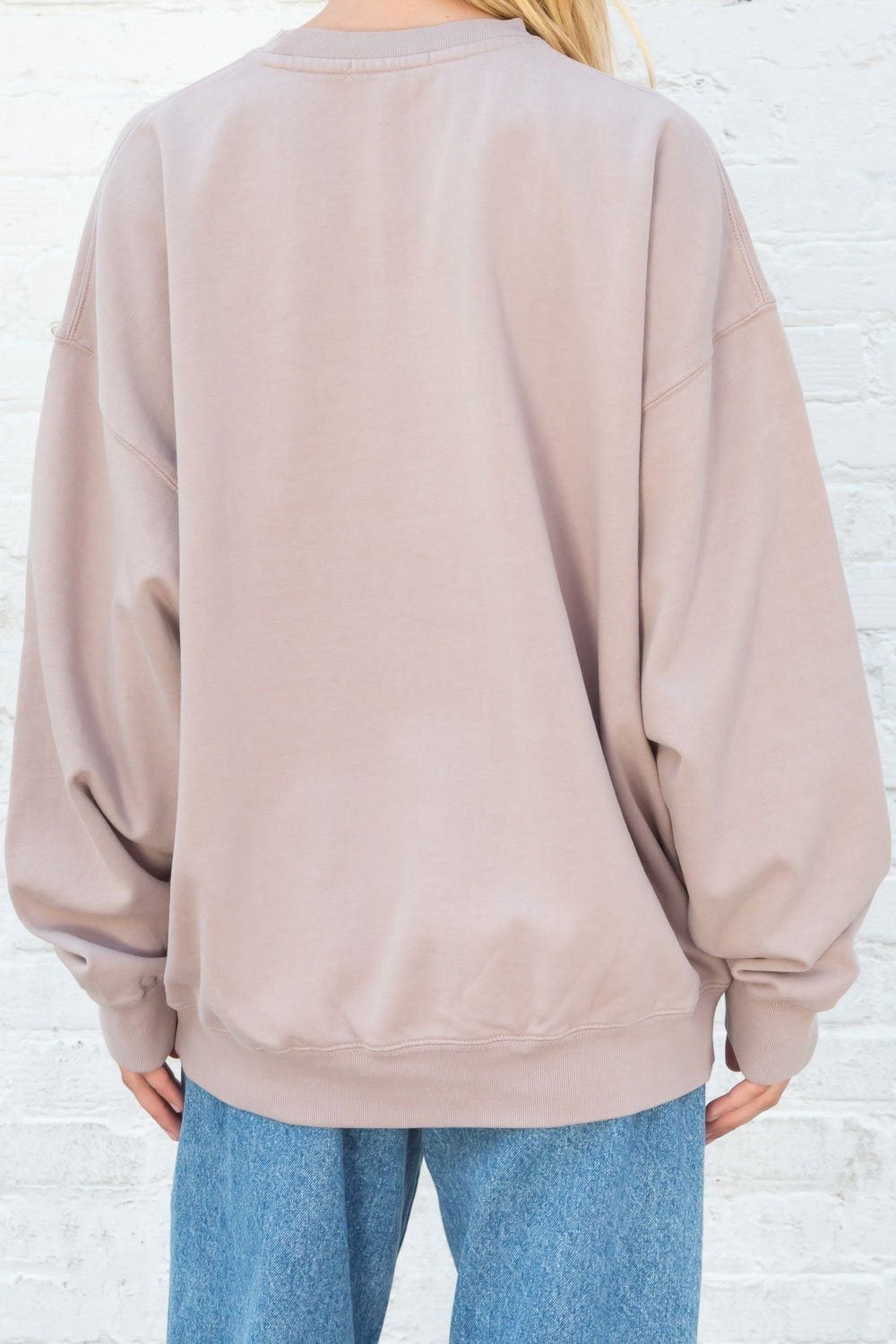 Erica Oversized Sweatshirt | Stone Taupe