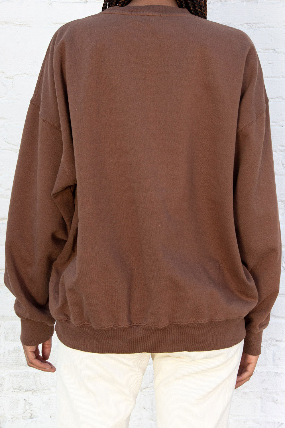Erica Oversized Sweatshirt | Brown