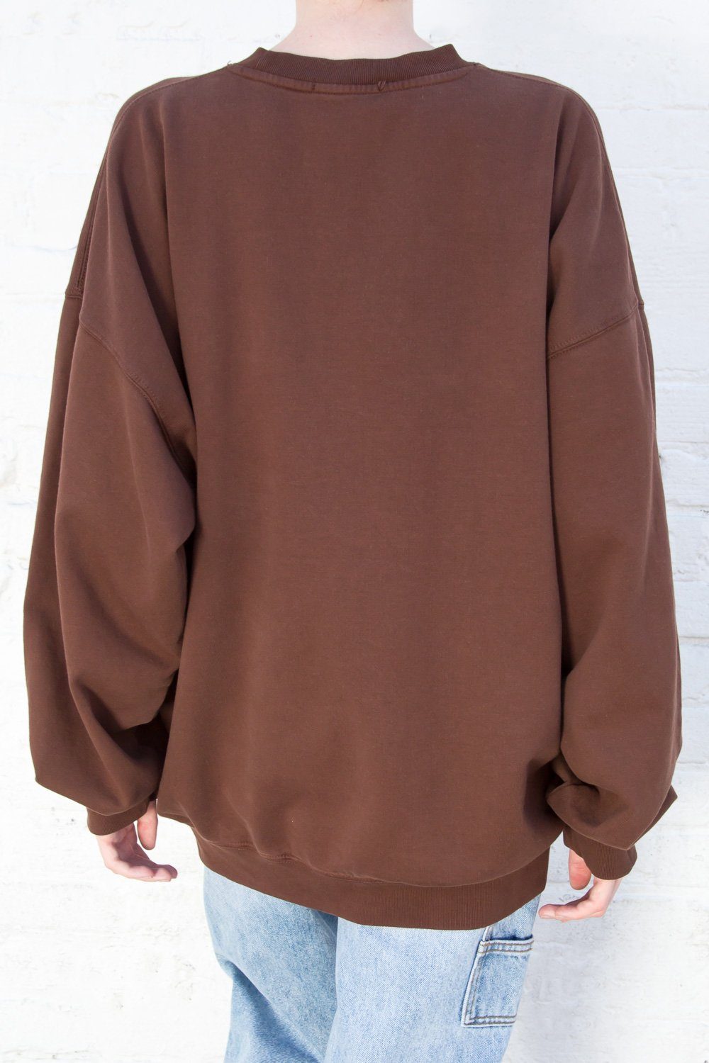 Erica Oversized Sweatshirt | Walnut / Oversized Fit