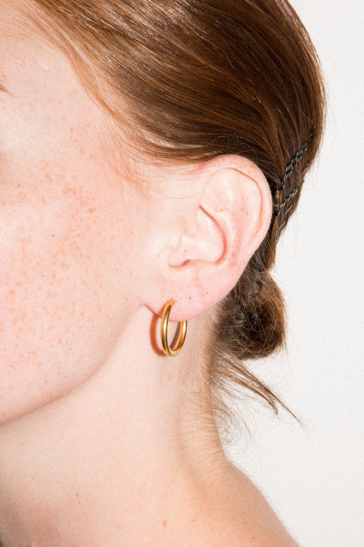 Hoop Earrings | Gold