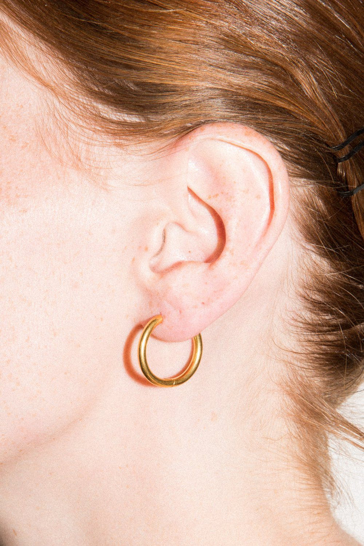 Hoop Earrings | Gold