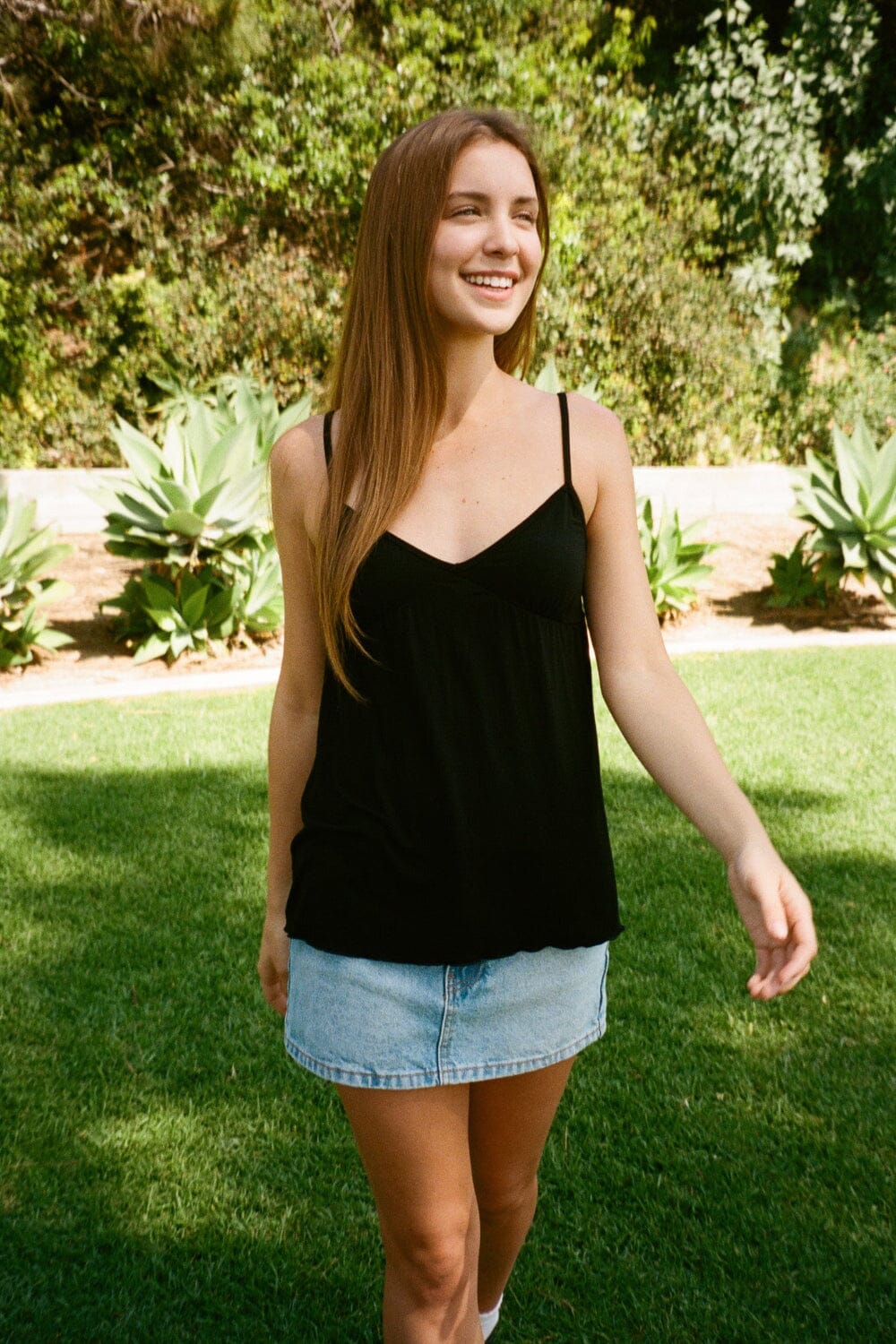 Edith Tank | Black / XS/S