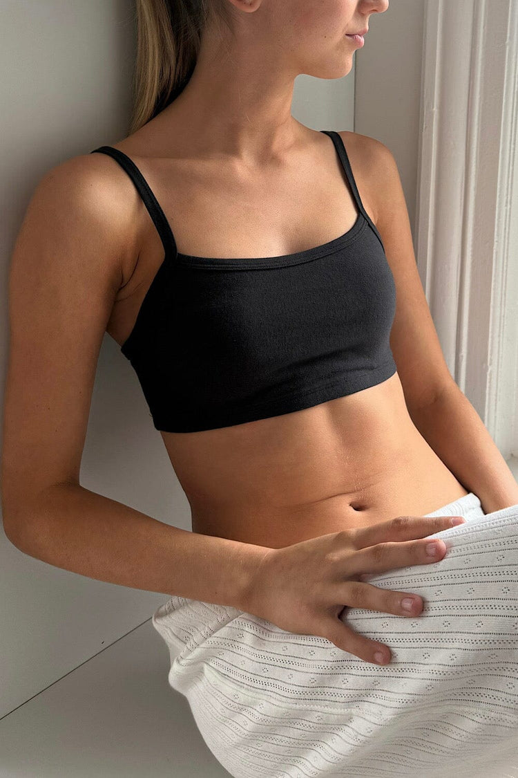 Isla Tank Top | Black / XS/S